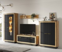 Living Fadome Fox A Stejar Artizan/Negru