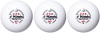 Minge pentru tenis de masă Nittaku Nexcel 3-Star 40+ White 3pcs