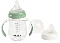 Biberon pentru bebeluș Beaba 2in1 210ml Sage Green (913537) imaginea #3 — magazin online Desire.md