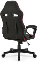 Scaun gaming Sense7 Knight Fabric Black and Red imaginea #5 — magazin online Desire.md