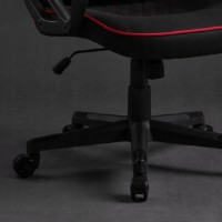 Scaun gaming Sense7 Knight Fabric Black and Red imaginea #9 — magazin online Desire.md