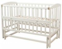 Pătuţ Eucalyptus Bimbi Plus White (DS-1201)