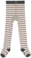 Colanți pentru copii Lassig GOTS Stripes Taupe/Milky 50-56cm LS1532007280-56