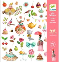 Autocolante Djeco Princess Tea Party DJ08884