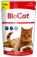 Hrană umedă pentru pisici BioCat Vita în Sos 0.1kg 24pcs