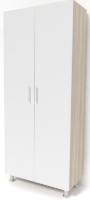 Dulap Smartex N4 100x40x208cm Stejar Deschis/Alb imaginea #1 — magazin online Desire.md