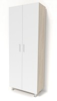 Шкаф Smartex N4 80x40x208cm Дуб Светлый/Белый