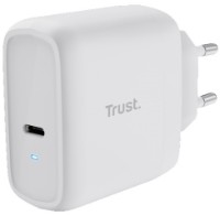 Trust Maxo 45W Universal USB-C Charger,  Charging technology USB-C, USB PD 3.0 + PPS, output (5, 9, 12, 15, 20V; max 3A), with included 2m USB-C cable, White