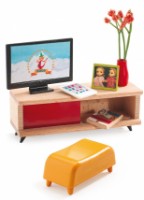Mobilier pentru păpuși Djeco The TV Room DJ07827