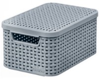 Coș depozitare Curver Style S Light Grey (253006)