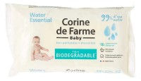Детские влажные салфетки Corine de Farme Water Essential Wipes 56pcs