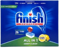 Detergent pentru mașine de spălat vase Finish Powerball Power Essential Lemon 26tab