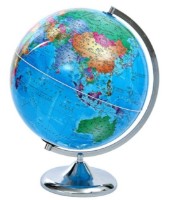 Glob pământesc 4Play Globe Chrome 32cm