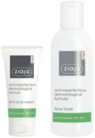 Подарочный набор Ziaja Med Antibacterial Face Cream 50ml + Antibacterial Toner 200ml