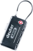 Lacată pentru valize Deuter TSA Cable Lock Black (3951321-7000)