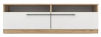 Тумба под ТВ Fabrik Home TV Barcas Дуб \Белый Глянец