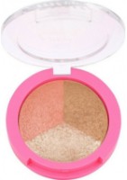 Румяна для лица Golden Rose Miss Beauty Glow Baked Trio Blusher