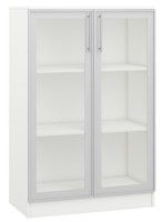 Vitrină Mobildor-Lux Practik 120x80x40 White (10008872)