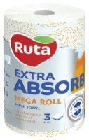 Бумажные полотенца Ruta Extra Absorb Mega Roll 175 листов 1 рулон