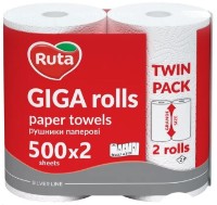 Бумажные полотенца Ruta Giga Rolls 2 слоя 2 рулона