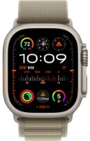 Смарт-часы Apple Watch Ultra 2 GPS + Cellular 49mm Titanium Case with Olive Alpine Loop (MREY3)