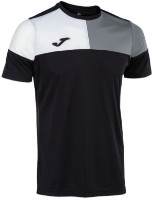 Tricou pentru copii Joma 103084.111 Black/Grey/White 2XS
