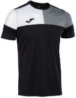 Детская футболка Joma 103084.111 Black/Grey/White 4XS