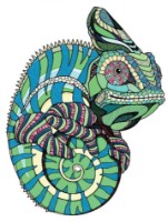 Puzzle Ewa Toys 80 Chameleon S imaginea #2 — magazin online Desire.md