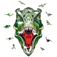 Puzzle Ewa Toys 80 T-Rex S imaginea #3 — magazin online Desire.md