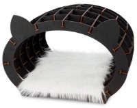 Casă pentru pisici Ewa Toys Cat’s House Black