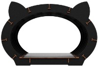 Casă pentru pisici Ewa Toys Cat’s House Black imaginea #2 — magazin online Desire.md