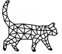 Panou decorativ Ewa Toys Cat