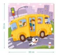 Puzzle Dodo 4in1 Transport 300132 imaginea #4 — magazin online Desire.md