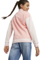 Детская толстовка Puma Classics Sweater Wthr Bomber Jacket G Peach Smoothie 140
