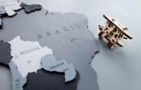 Panou decorativ Ewa Toys World Map L Smoky Dreams imaginea #5 — magazin online Desire.md