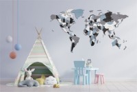 Panou decorativ Ewa Toys World Map L Smoky Dreams imaginea #2 — magazin online Desire.md