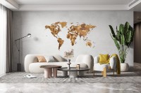 Panou decorativ Ewa Toys World Map S Choco World imaginea #3 — magazin online Desire.md