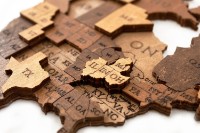 Panou decorativ Ewa Toys World Map S Choco World imaginea #4 — magazin online Desire.md