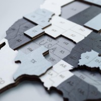 Panou decorativ Ewa Toys World Map S Smoky Dreams imaginea #2 — magazin online Desire.md