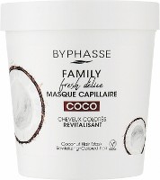 Mască pentru păr Byphasse Family Fresh Delice Coconut Mask 250ml