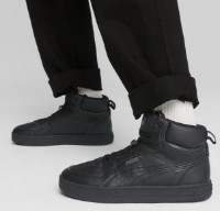 Bocanci pentru bărbați Puma Caven 2.0 Mid Puma Black/Cool Dark Gray, s.40.5 imaginea #7 — magazin online Desire.md
