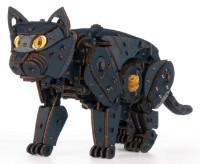Puzzle 3D-constructor Ewa Toys Black Cat imaginea #2 — magazin online Desire.md