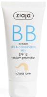 BB Cremă Ziaja SPF15 Oily & Combination Skin Natural 50ml