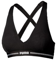 Bustieră Puma Women Cross-Back Padded Top 1P Black L
