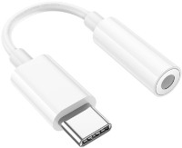 Cablu Hoco LS35 Type-C to 3.5mm White