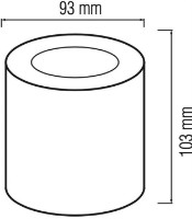 Уличный светильник Horoz Frezya-R 50 GU10 (015026005002) фото №2 — интернет-магазин Desire.md