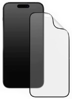 Sticlă de protecție pentru smartphone RhinoShield 3D Impact Screen Protector for iPhone 15 Pro Max Privacy Alignment Frame Clear