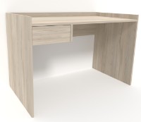 Masa de birou Smartex M3 100cm Stejar Deschis imaginea #2 — magazin online Desire.md