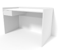 Masa de birou Smartex M3 130cm Alb