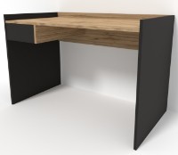 Masa de birou Smartex M3 110cm Negru/Stejar Închis